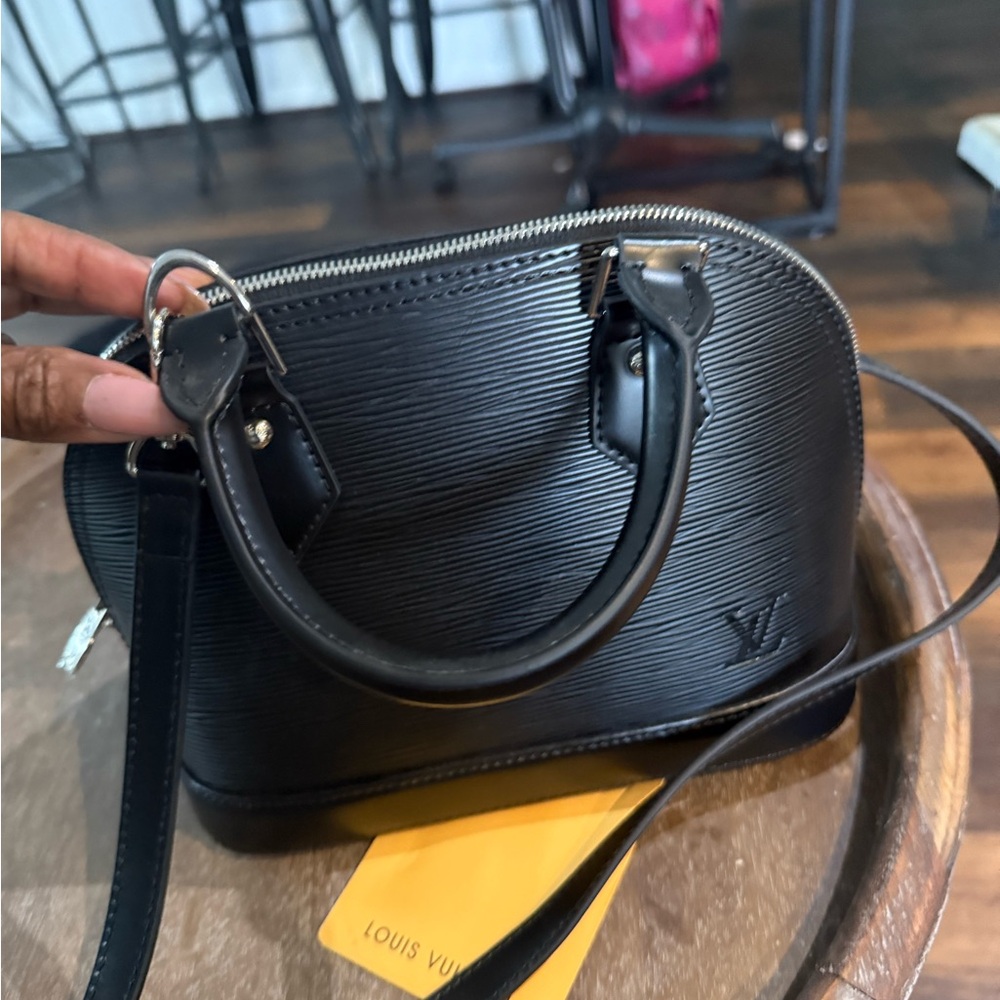Black small lv crossbody bag